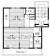 ビレッジハウス境港第三2号棟の間取り画像