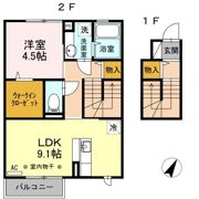 メゾンKの間取り画像