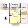 ローズコート一ノ坪の間取り画像