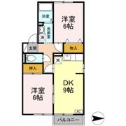 レイクヒル’96の間取り画像
