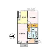 メモリー三千刈 Aの間取り画像