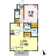 サザンメナー Aの間取り画像
