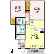 サン・グランデルⅡの間取り画像