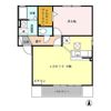クレセント Aの間取り画像