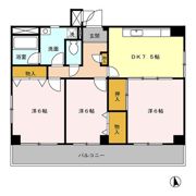 グレイスフルコート21の間取り画像