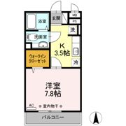 コモド元住吉の間取り画像