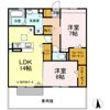リブ フラットの間取り画像
