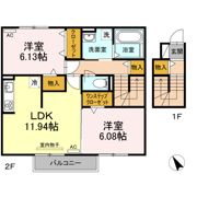 Nobコリーヌの間取り画像