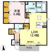 サンハイム野路の間取り画像