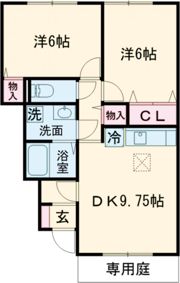 グランモアJ Aの間取り画像