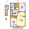 スルモン エトワル B棟の間取り画像