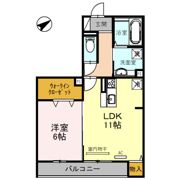 セジュール ド ソレイユⅡ B棟の間取り画像