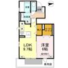 クレールM2の間取り画像