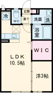 ステラコート壱番館 A棟の間取り画像