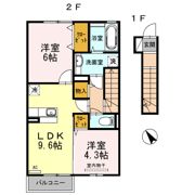 グランド ヒルズ A棟の間取り画像