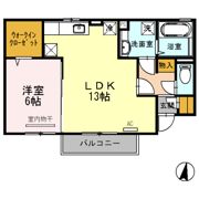 ヴェルシャトレー古賀島の間取り画像