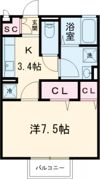 キャトルセゾンの間取り画像