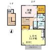 ヴィラコート J3 （East）の間取り画像