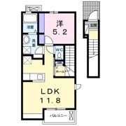 プライム吉良Bの間取り画像