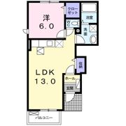 セレーナ Ⅲの間取り画像