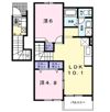 ソレイユルヴァン風呂ヶ沢館の間取り画像