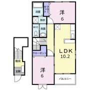 アンダンテBの間取り画像