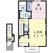 パライーソBの間取り画像