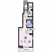 コンフォート浅野園 桜1の間取り画像