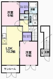 グランド ソレーユ Aの間取り画像