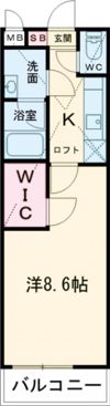 フジパレスフジマサの間取り画像