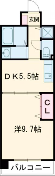 フォンターレの間取り画像