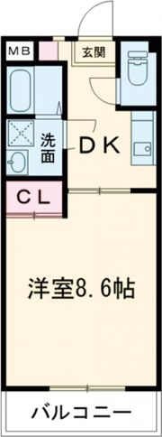 セカンドキャビンの間取り画像