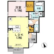 Fiori(ﾌｨｵｰﾚ)の間取り画像