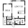 LUXE.STYLE辻町EASTの間取り画像