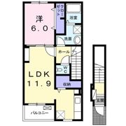 デーアⅡの間取り画像