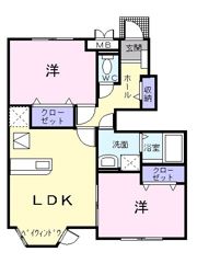 グラディートⅠの間取り画像