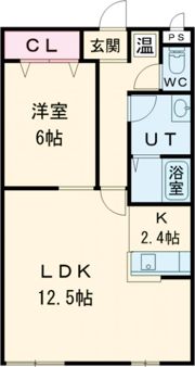 NEXTⅢの間取り画像