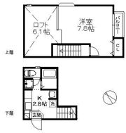 クリスタルK九大南3の間取り画像