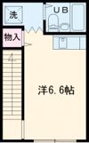 FメイトキューブのぼのⅠの間取り画像