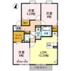 リビングタウン古河北 Dの間取り画像