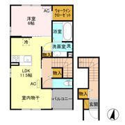 京和風 嵯峨野 雪の間取り画像