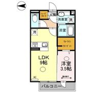 ミリュー Ⅱの間取り画像