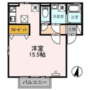 ハーベスト和田の間取り画像