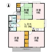 セジュール錦の間取り画像