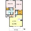 パインハイツ A棟の間取り画像