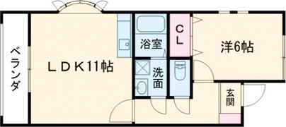 グレイスCHIEの間取り画像