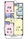 グレンツェントの間取り画像