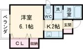 コーポ・フジの間取り画像