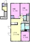 シャーメゾンリアンの間取り画像