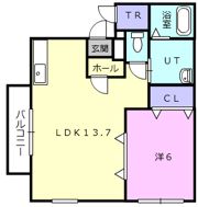 レインボーハウス豊川No．37の間取り画像
